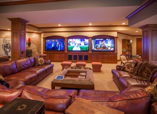 3 Screen Home Theater